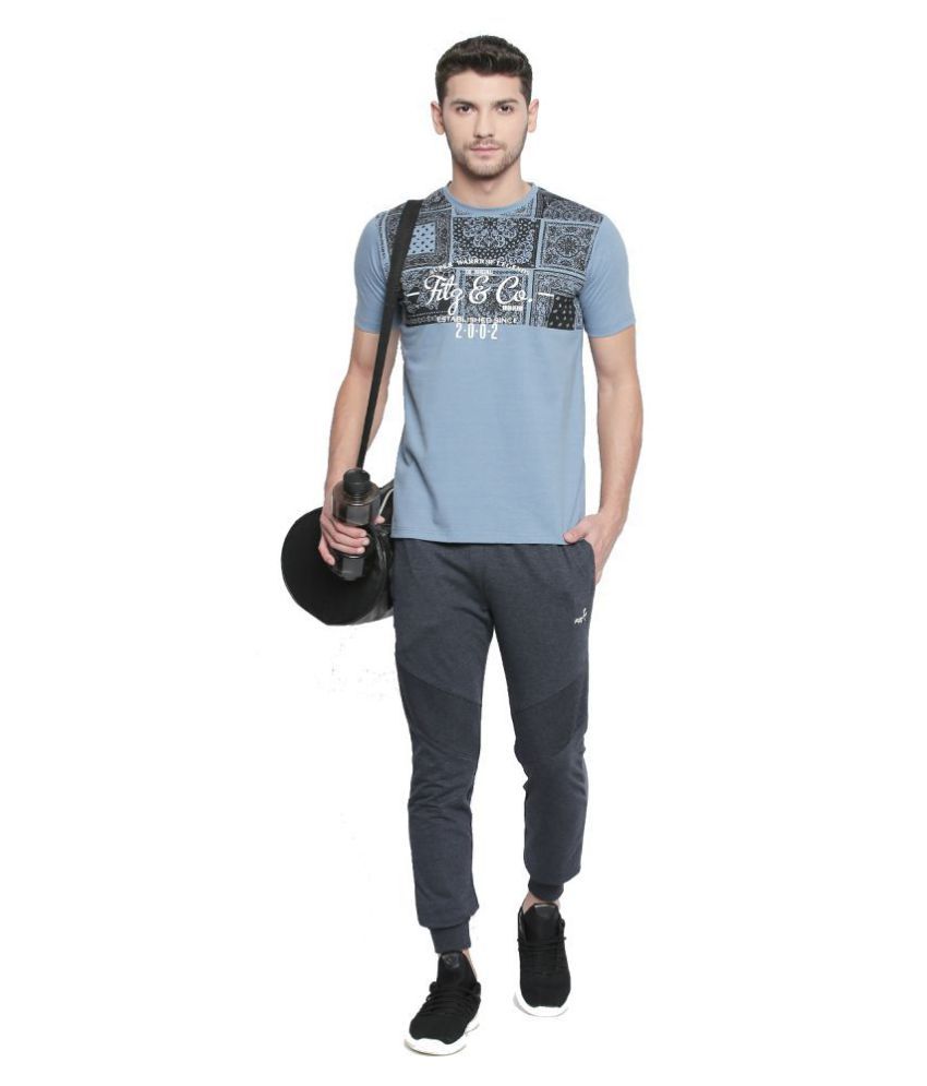 mens grey jogger set