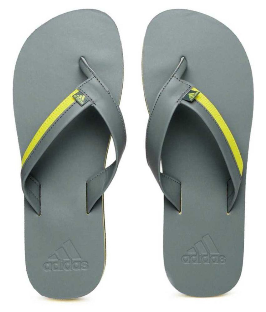 Adidas Gray Thong Flip Flop Price in 