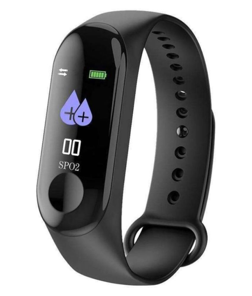 Bylko Samsung Galaxy Feel Compatible M3 Band Heart Rate Band Health Watch Calories Tracker Band Step Count Buy Online At Best Price On Snapdeal