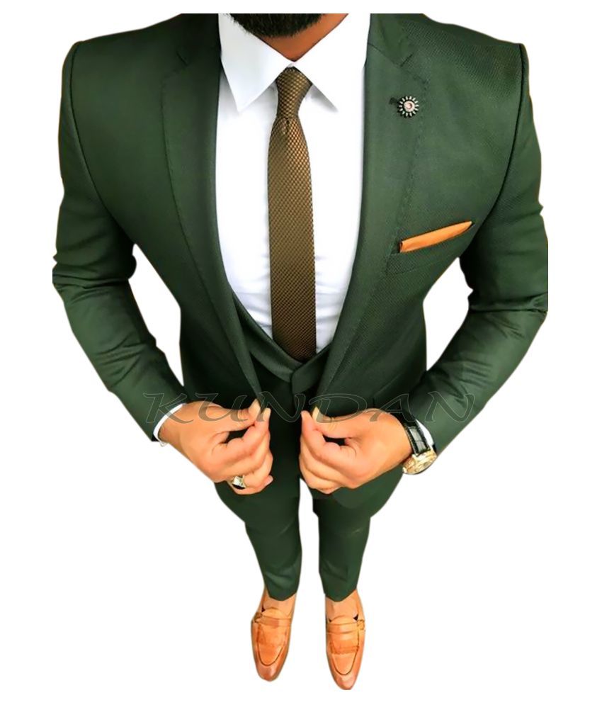 green colour coat pant image