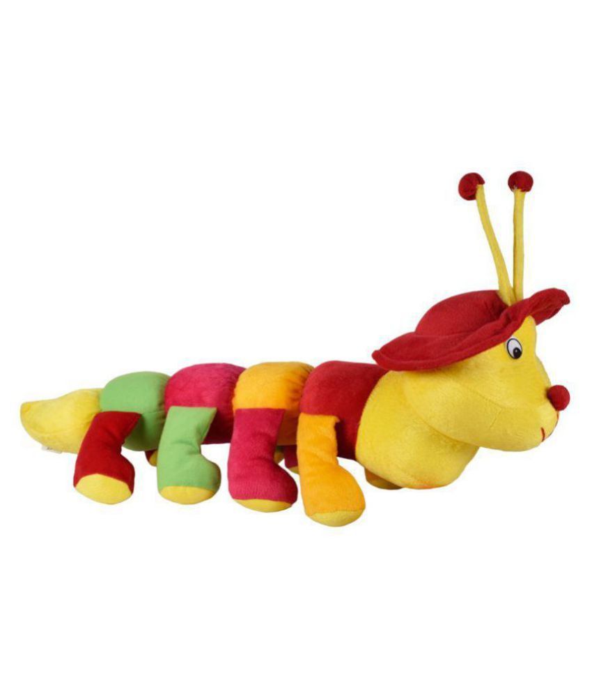 large plush caterpillar