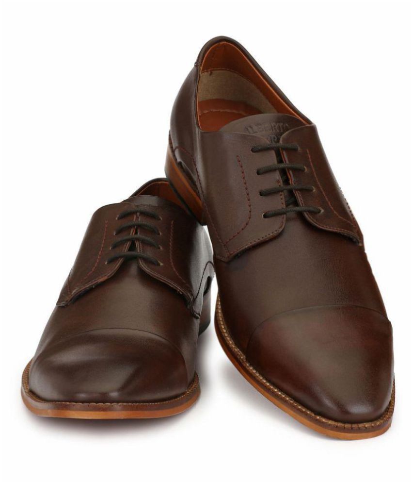 alberto torresi men's leather formal shoes