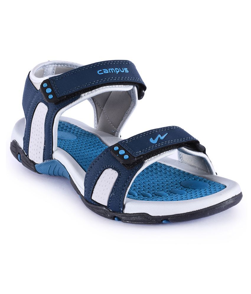     			Campus Multi Color Synthetic Leather Sandals