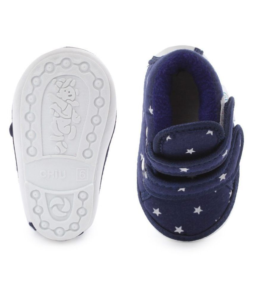 CHIU ChuChu Kids Blue Shoes With velcro For 2024 Months CHIU ChuChu Kids Blue Shoes With velcro For 2024 Months