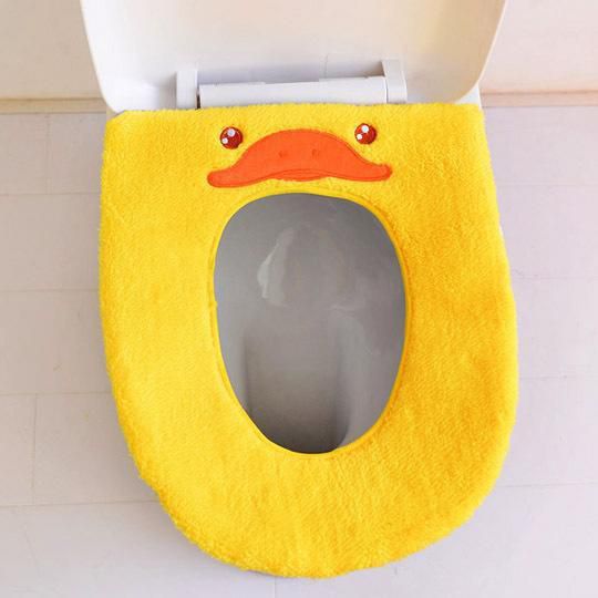 Toilet Seat Cushion Closestool Washable Soft Warmer Mat Cover Pad N3 