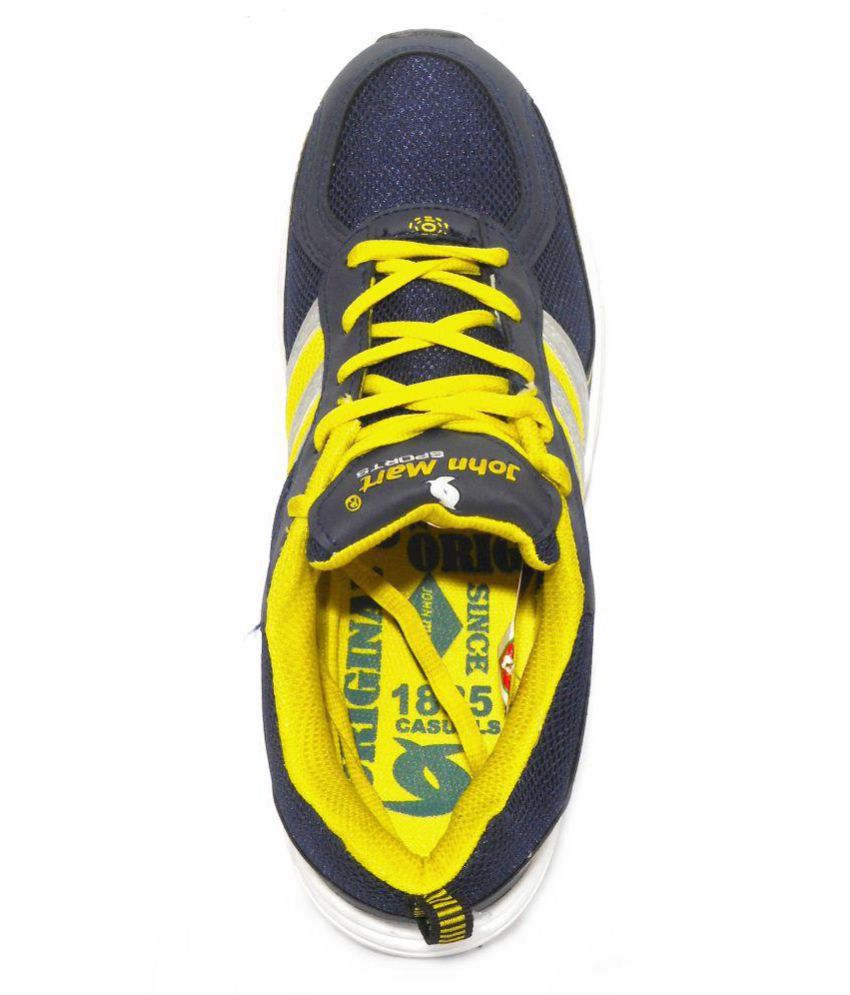 John Mart PIXAL Blue Running Shoes - Buy John Mart PIXAL Blue Running ...