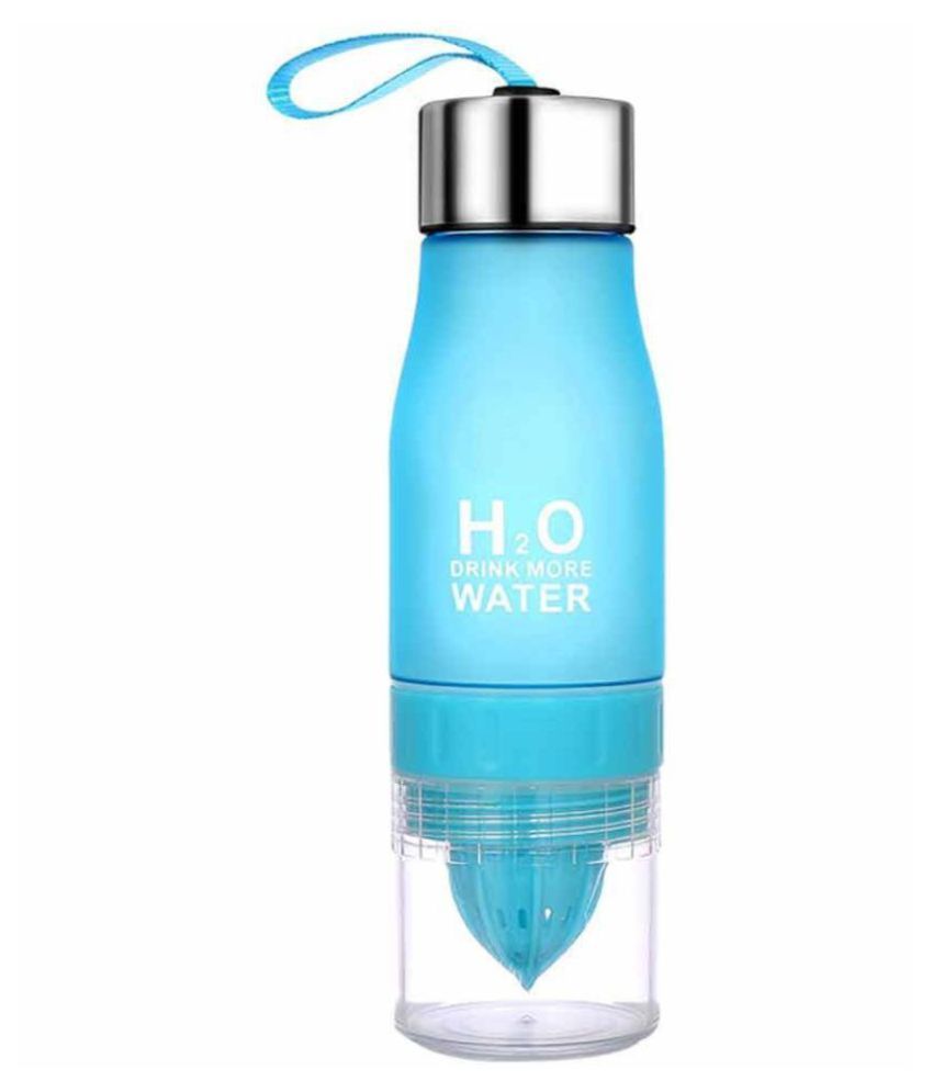 House Of Quirk H2O BPA Free 650ml Blue 650 ml Plastic Fruit Infuser Set of 1