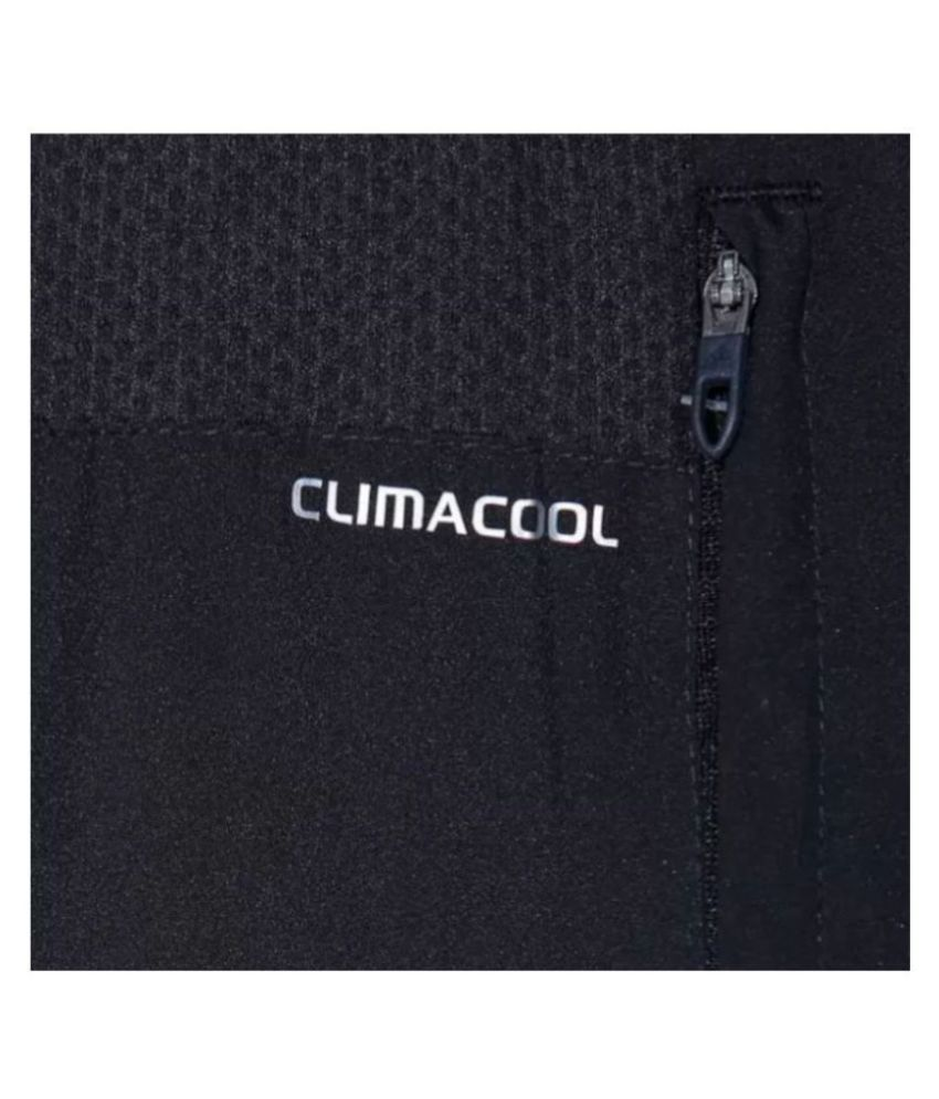Adidas climacool black polyester trackpant with White Strips - Buy Adidas climacool black 
