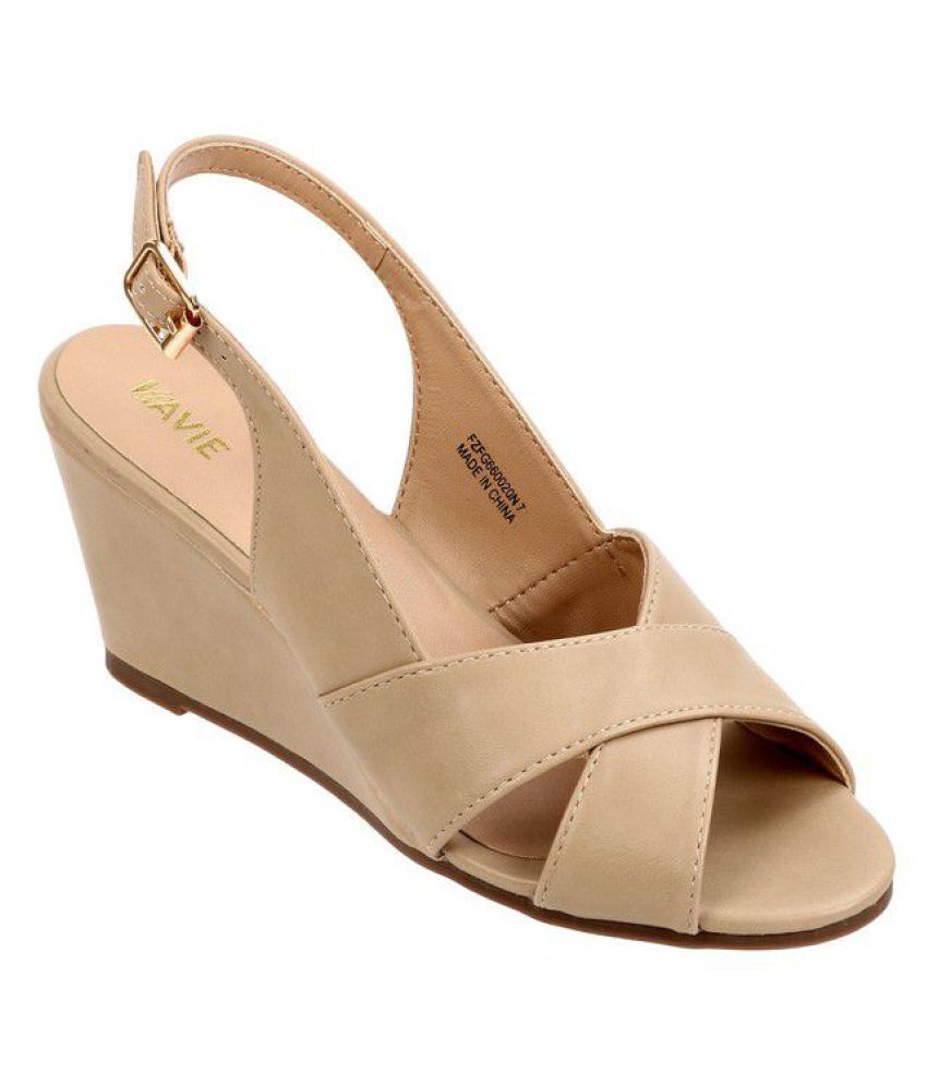 tan beige flats
