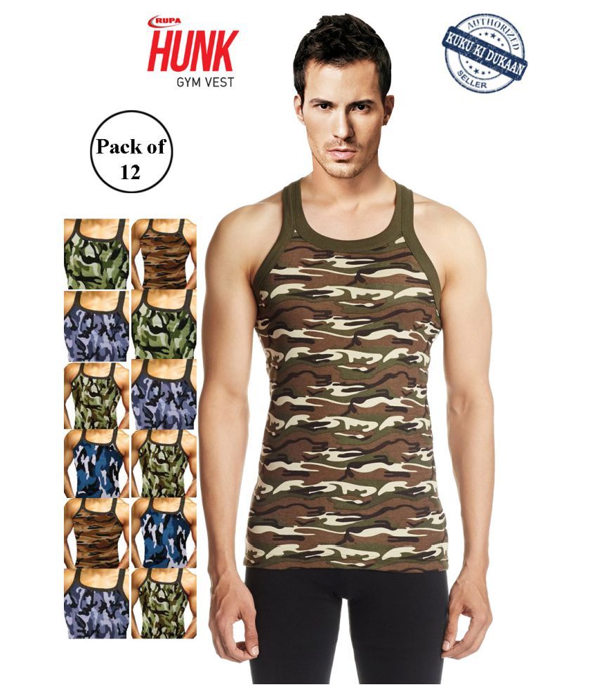 Rupa Hunk Multi Sleeveless Vests Pack Of Buy Rupa Hunk Multi