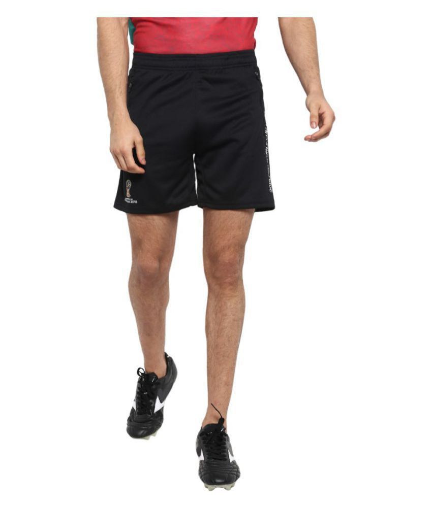 FIFA Black Polyester Football Shorts Single - Buy FIFA Black Polyester ...