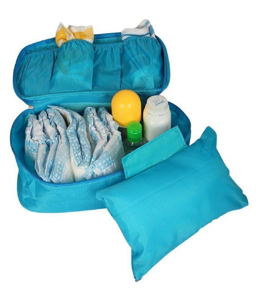 Everbuy Blue Multiutility Undergarment Pouch For Easy Traveling Buy