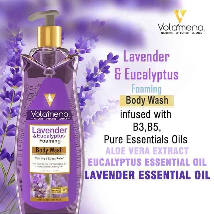     			Volamena Lavender & Eucalyptus Body Wash Body Wash 350 mL