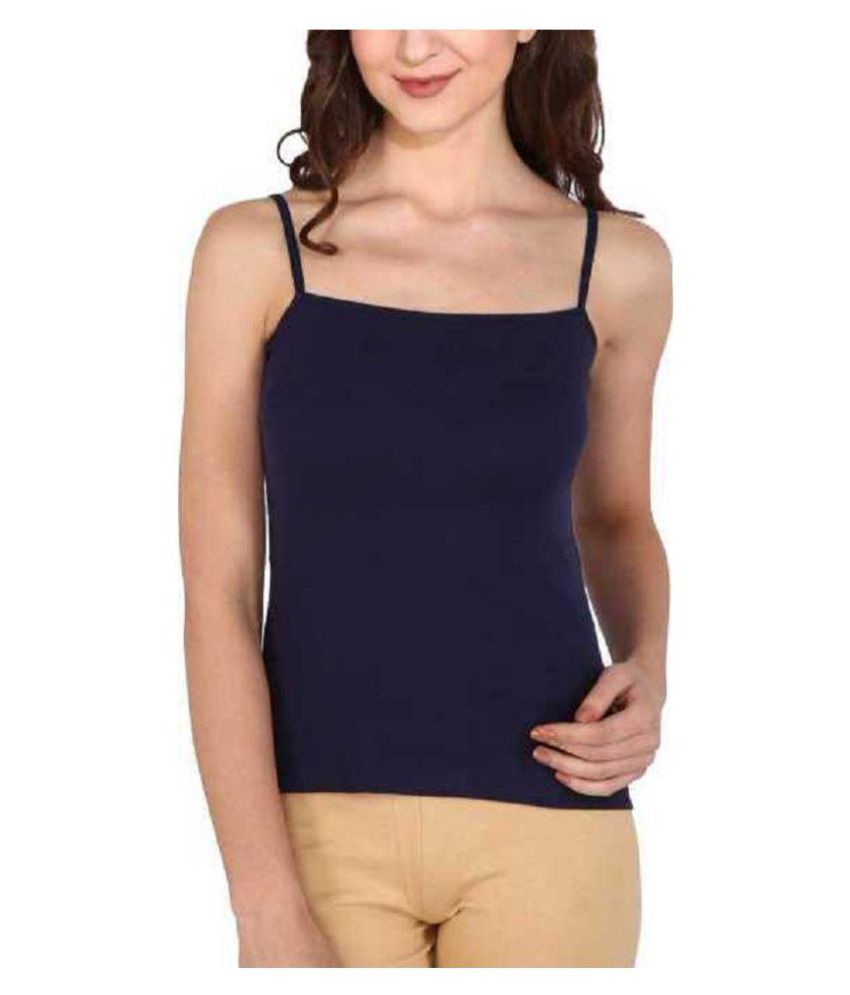     			Skandas Trendz Cotton Camisoles - Navy