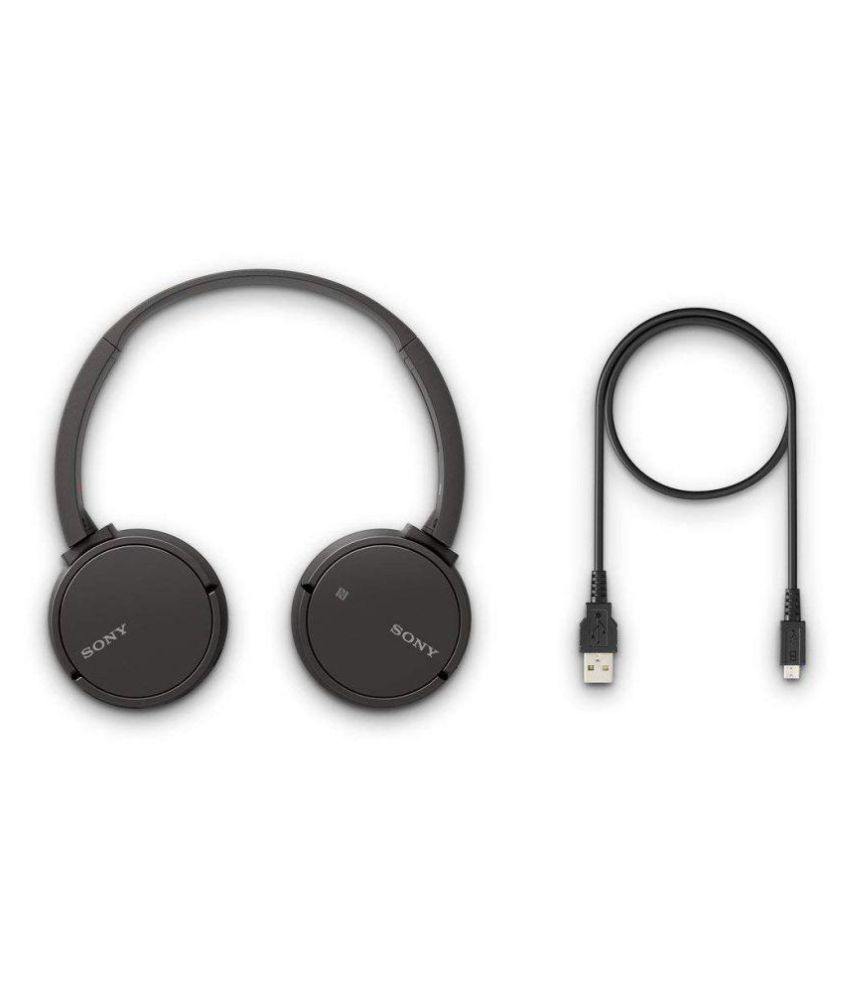 Sony WHCH500 Bluetooth Headset Black Buy Sony WHCH500 Bluetooth Headset Black Online at
