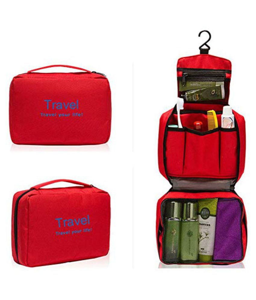 Everbuy Red Travel Toiletry Kit Buy Everbuy Red Travel Toiletry Kit
