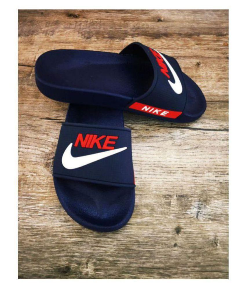 Nike Blue Slide Flip flop Price in 