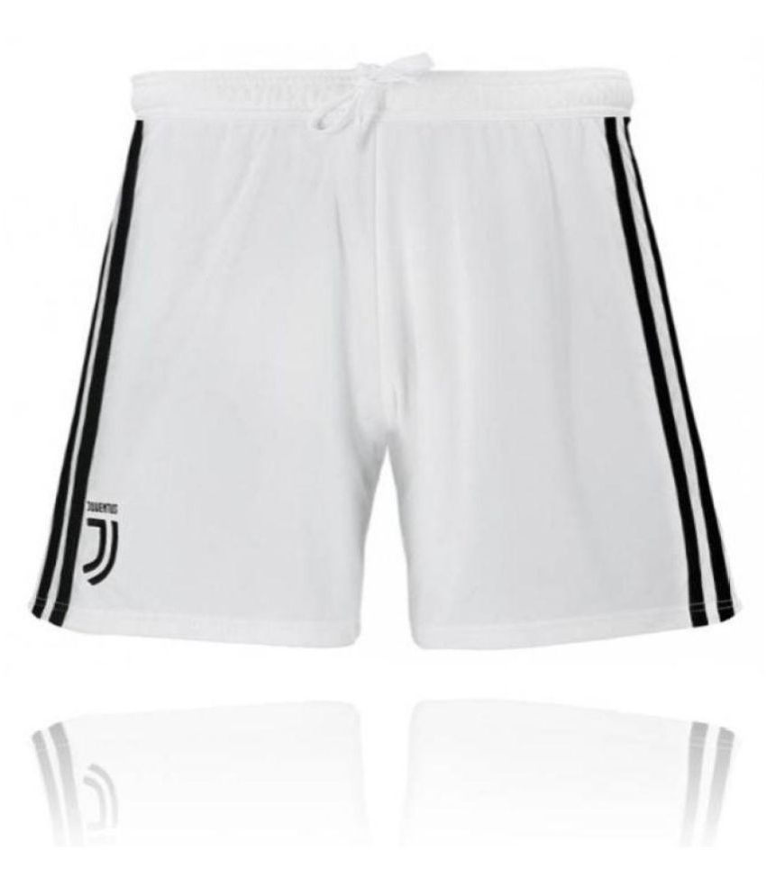 mens white football shorts