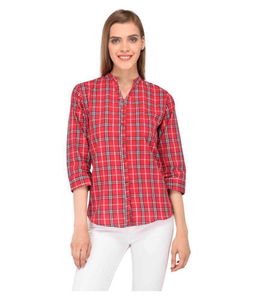 Buy Amadore Cotton Shirt Women Online at Best Prices in India - Snapdeal