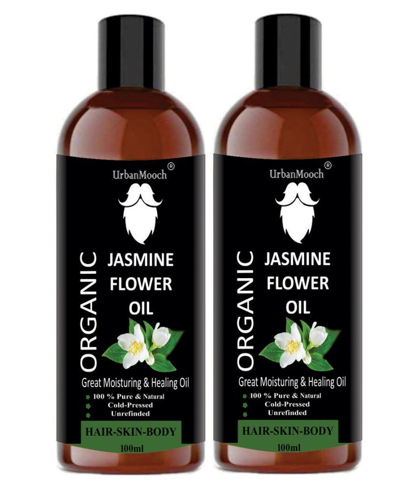     			UrbanMooch 100% Pure & Natural Cold Pressed Flower oil for Hair- 200 ml Pack of 2