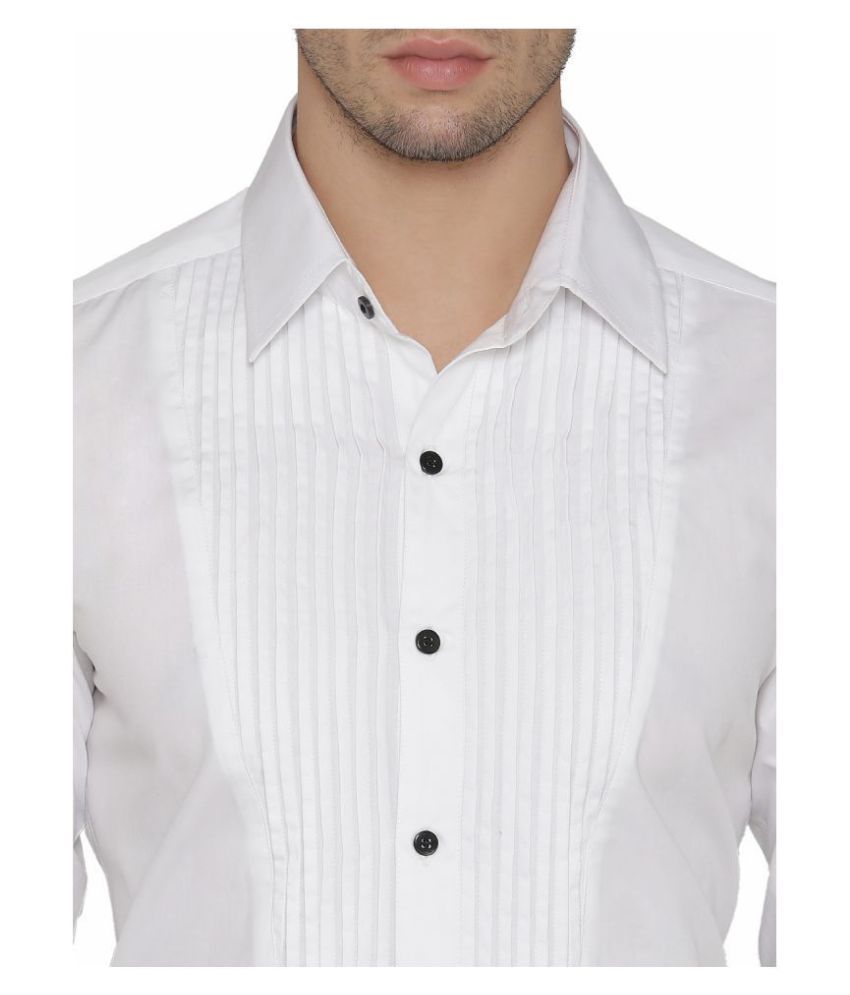 white party wear shirt