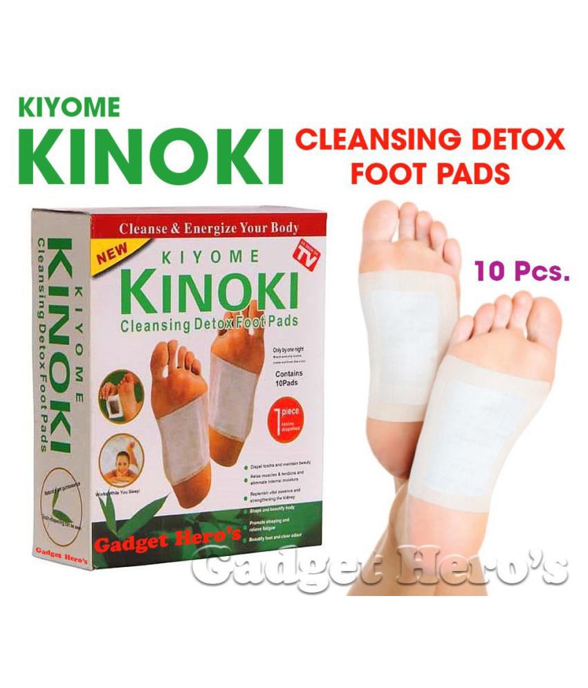 Euros Kinoki Cleansing Detox Foot Pads- 10Pcs Natural Unwanted Toxins Remover Free Size