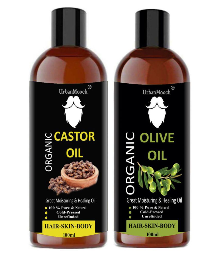     			UrbanMooch - Hair Growth Castor Oil 100 ml ( Pack of 2 )