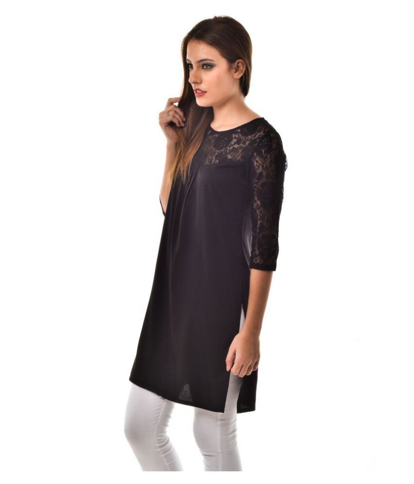 polyester kurti