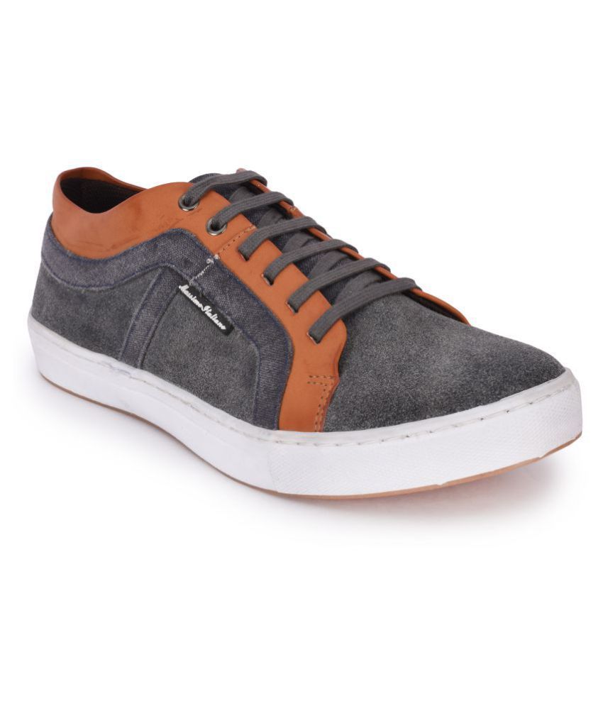 Massimo Italiano Sneakers Gray Casual Shoes - Buy Massimo Italiano ...