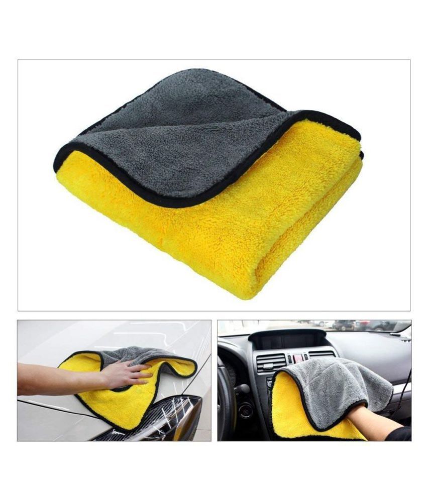 Buy Double sided microfiber cleaning towel rapid absorption 40 x 40 cm