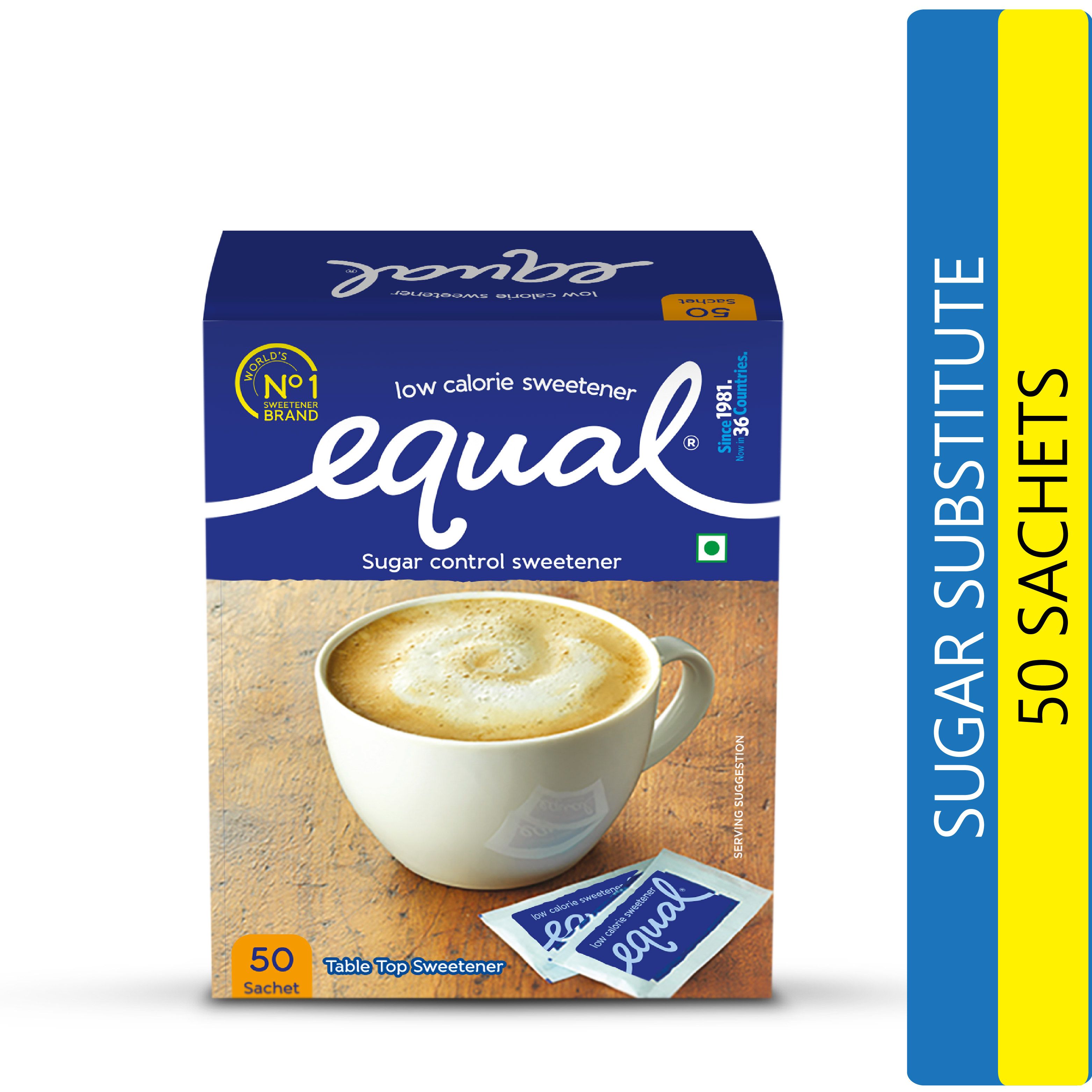 Equal Sugar Sachet(pack3) 50 no.s Buy Online at Best Price in India on