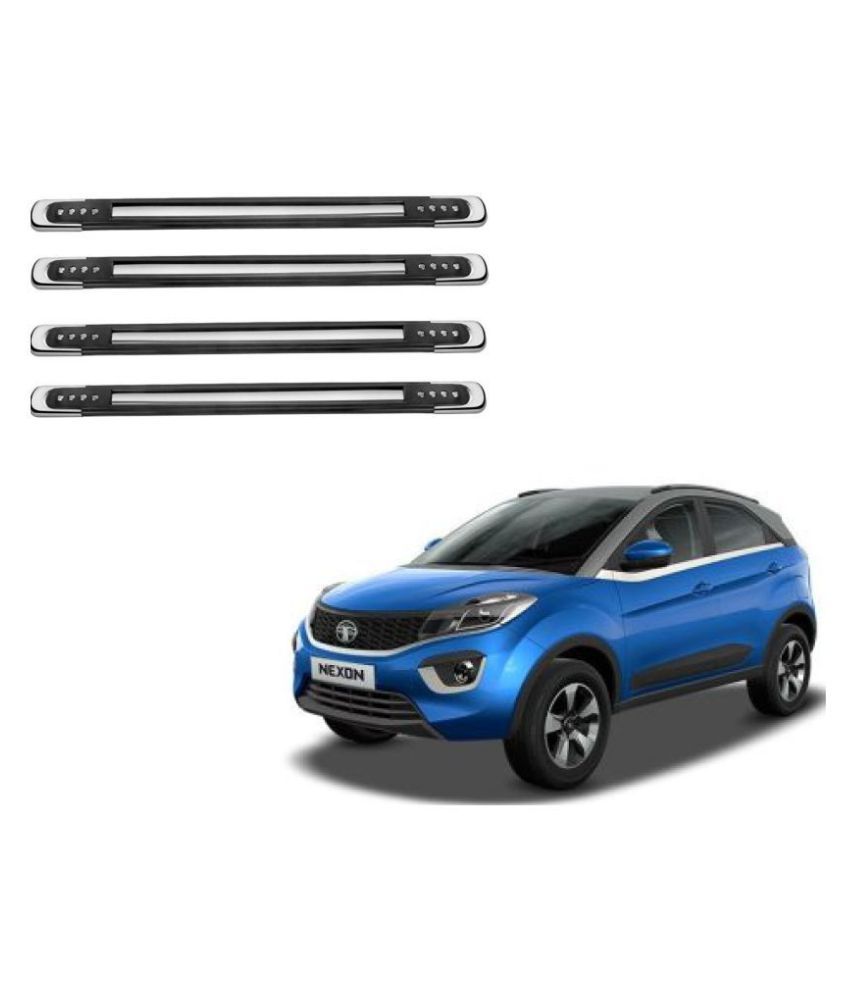 Auto Addict Car Designer Black Bumper Set of 4 Pcs For Tata Nexon Buy Auto Addict Car Designer