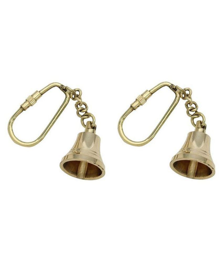 Nautical Brass bell Keychain Set of two Buy Online at Best Price in