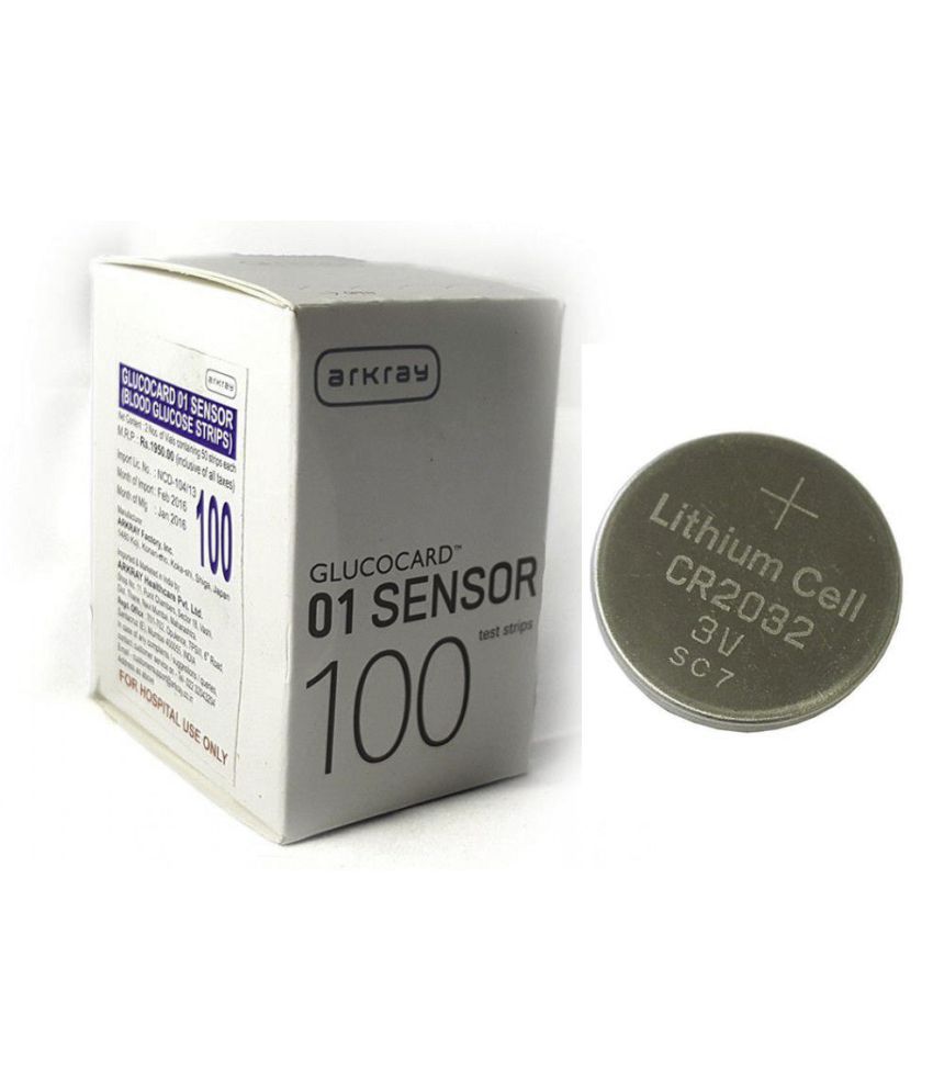     			Arkray Glucocard 01 Sensor 100 Strips With Battery