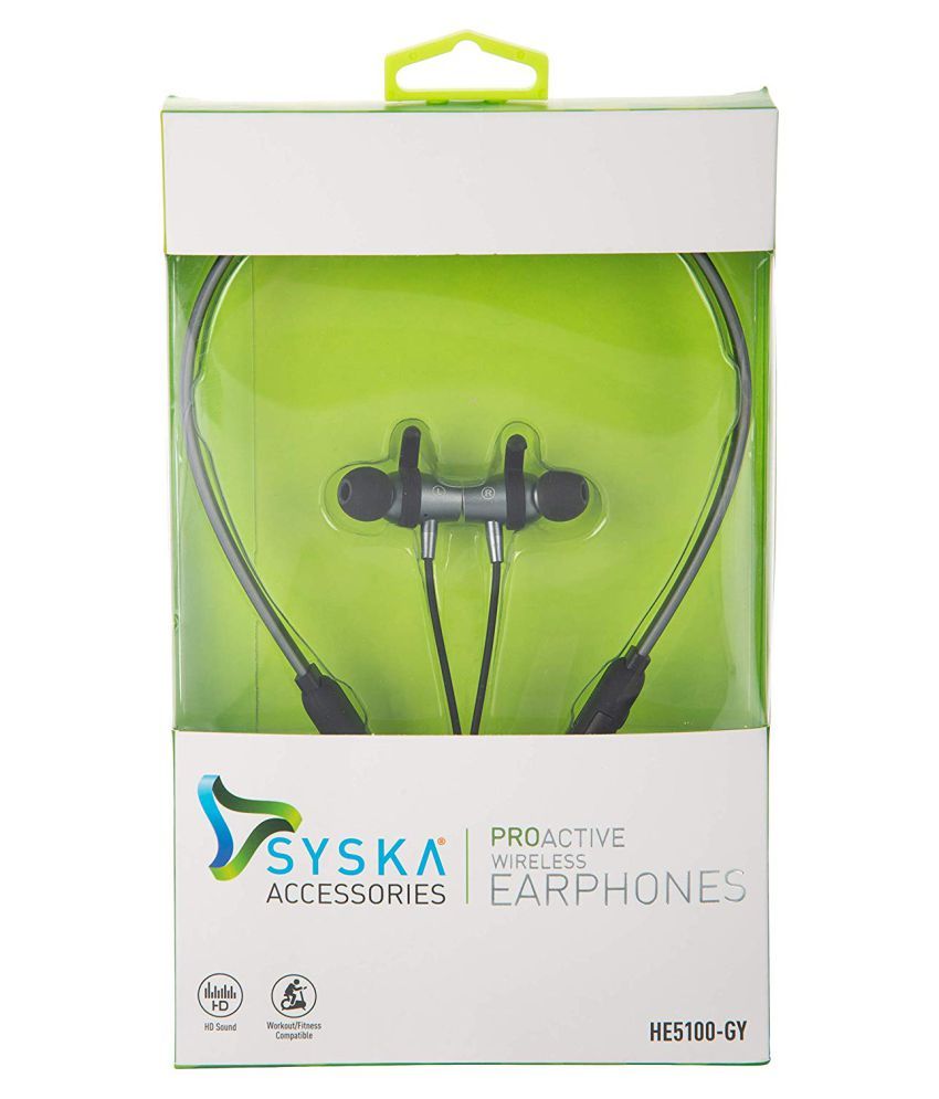 syska bluetooth he5100