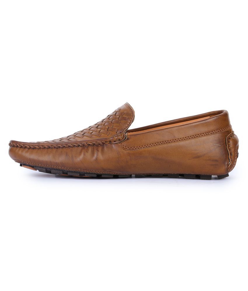 Fortune By Liberty Slip On Tan Formal Shoes Price in India- Buy Fortune ...