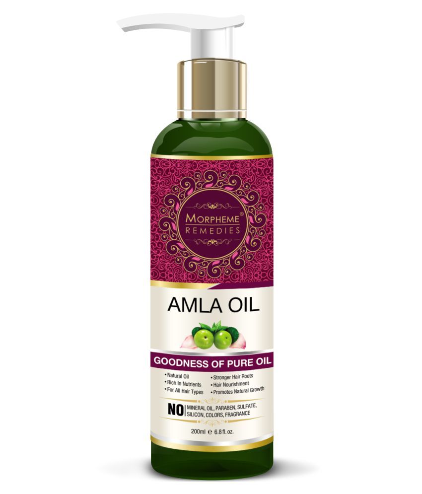 Morpheme Remedies Pure Amla Hair Oil (ColdPressed ...