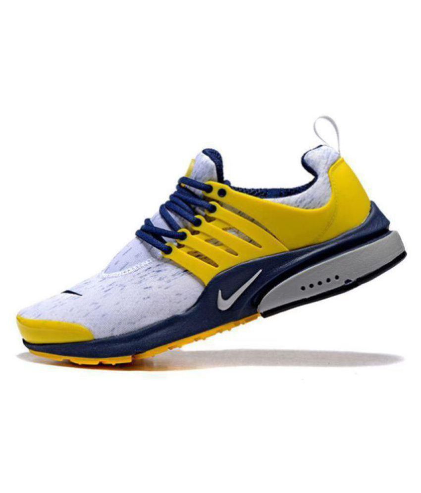 nike presto extreme yellow running shoes