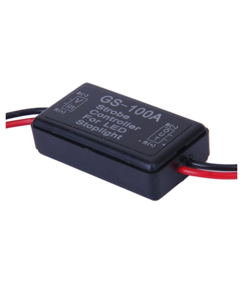 Waterproof GS-100A LED Brake Stop Light Lamp Flash Strobe ...