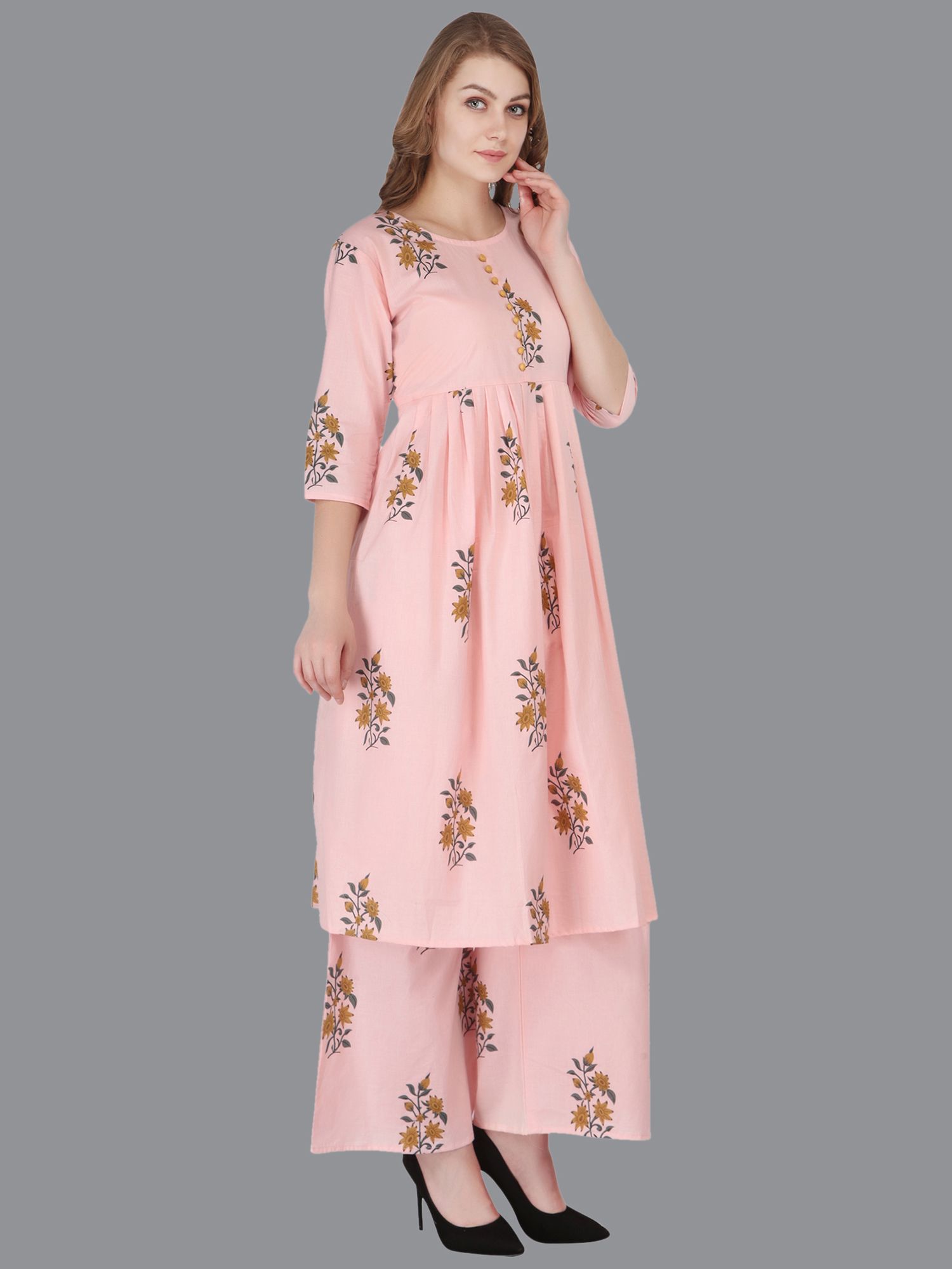 stitched palazzo suits online