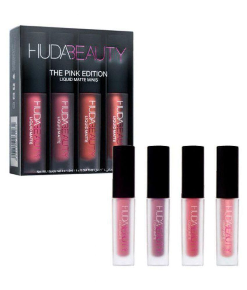 huda liquid matte pink edition