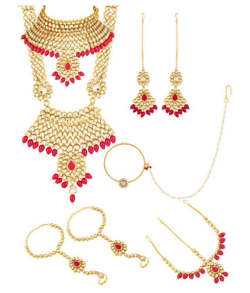 Voylla Kundan Gemstones Embellished 