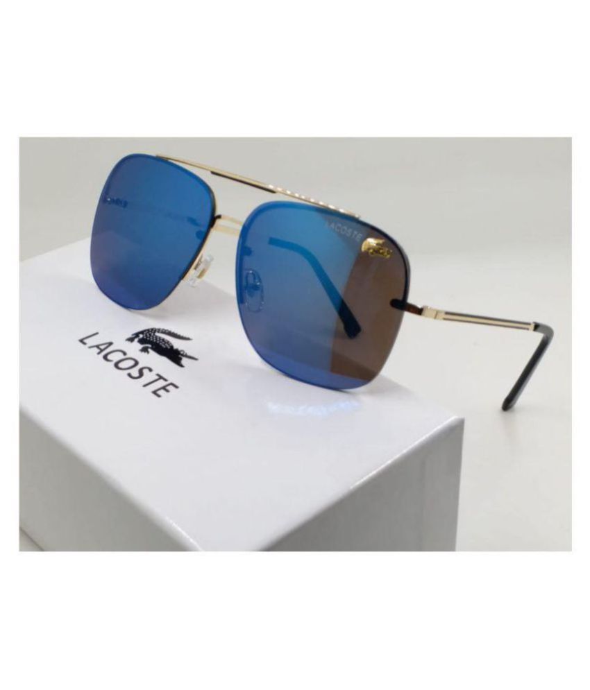 lacoste blue aviator