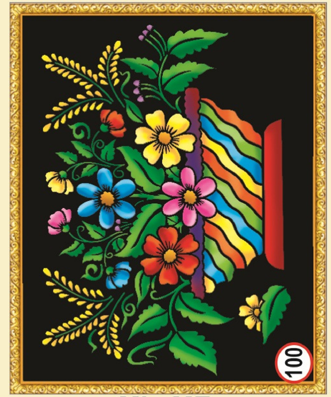 Vahvaa Mini Emboss Painting Kit Design No 100 Buy Vahvaa Mini