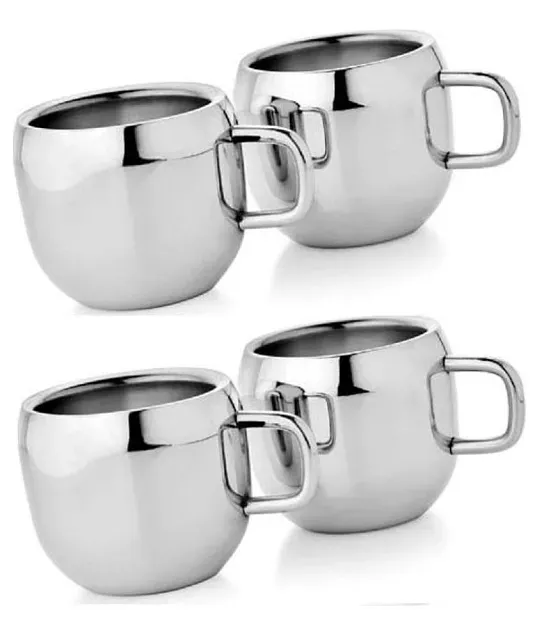 Buy Premium Quality Cups, Mugs & Saucers (He Online at Resistant &  Stainless Steel) Online at Best Price 