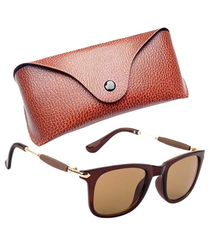 Victoria Secret India Brown Wayfarer Sunglasses ( vsi002061 ) - Buy