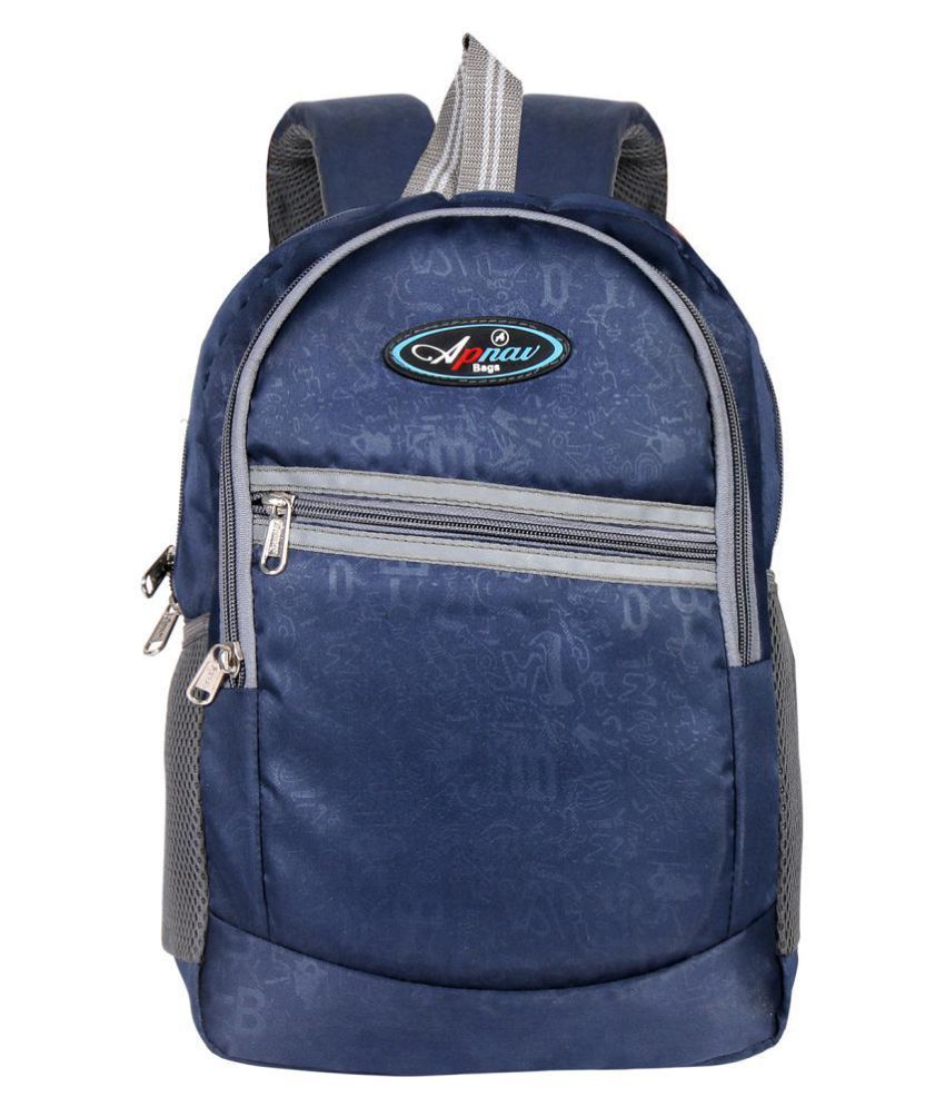 navy blue school bag