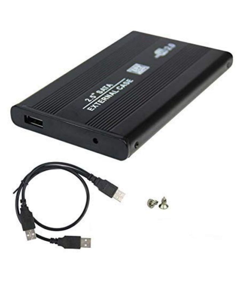 wolfano Internal Hard disk SATA Case supports IDE hard disks Black