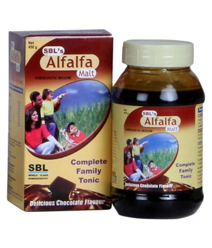 SBL's Alfalfa Malt Paste 450 gm Pack Of 2: Buy SBL's Alfalfa Malt Paste
