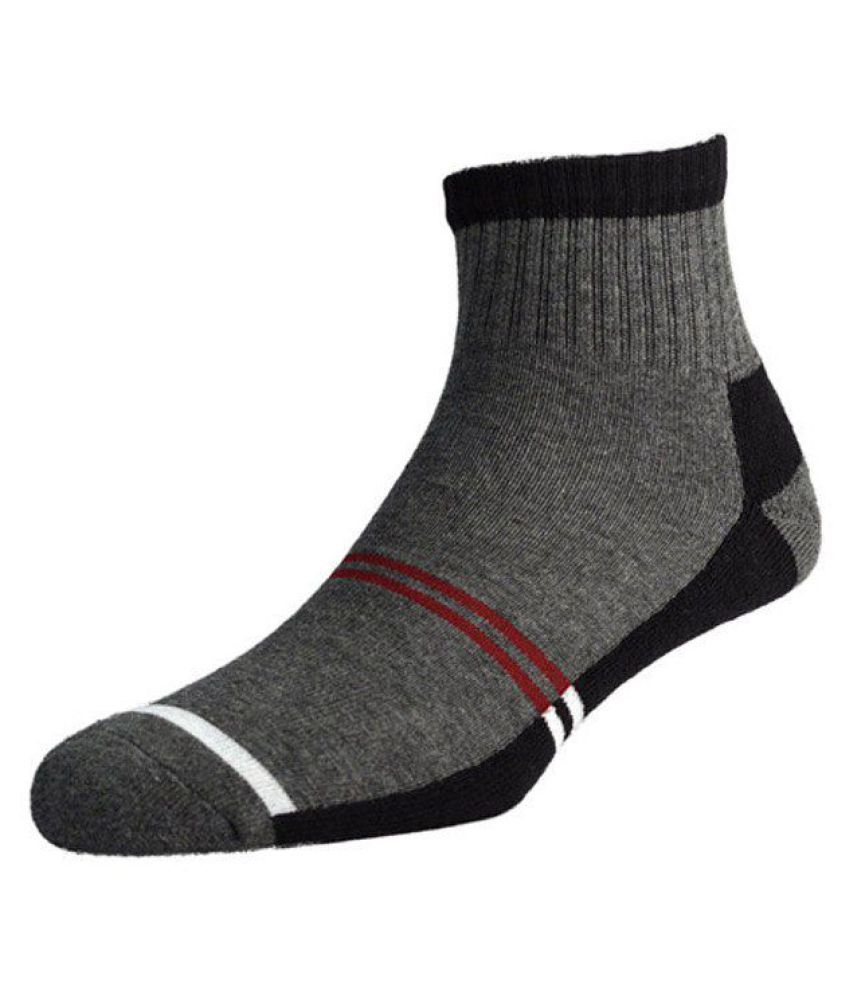 Buy Peter England Cotton Men's Striped Multicolor Ankle Length Socks